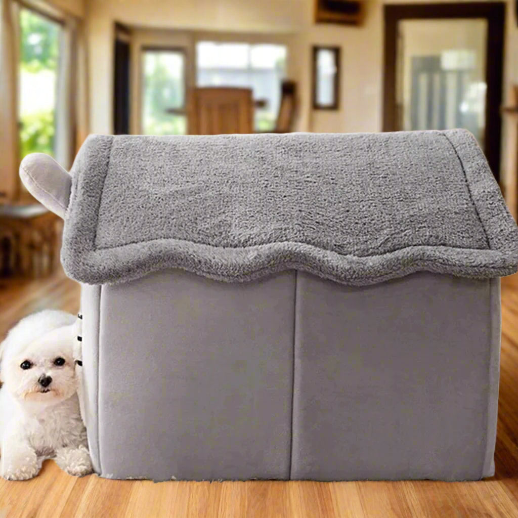 בקתה מפנקת לכלבים – למנוחה מושלמת