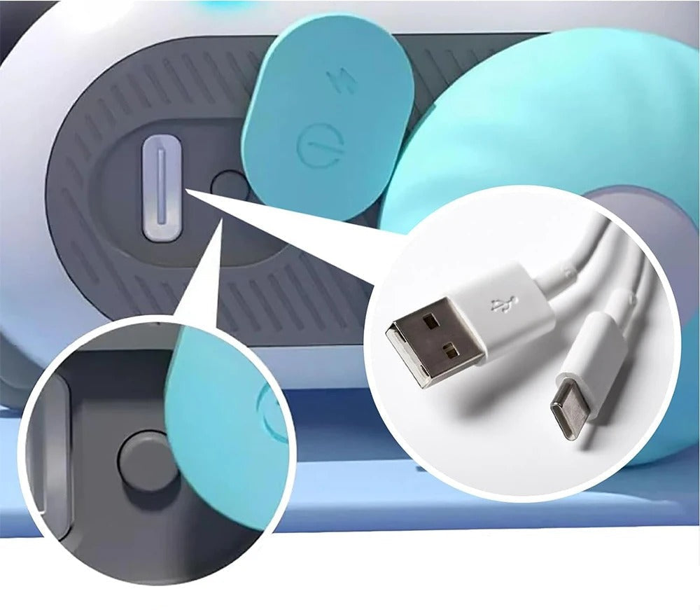 צעצוע אינטראקטיבי עם שלט לחתולים וכלבים קטנים