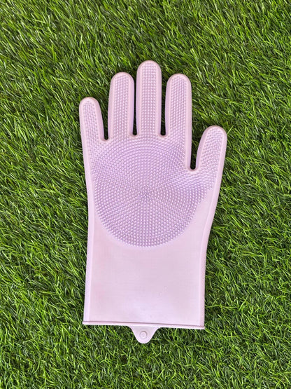 כפפת רחצה - לניקוי יסודי של פרוות חיות מחמד