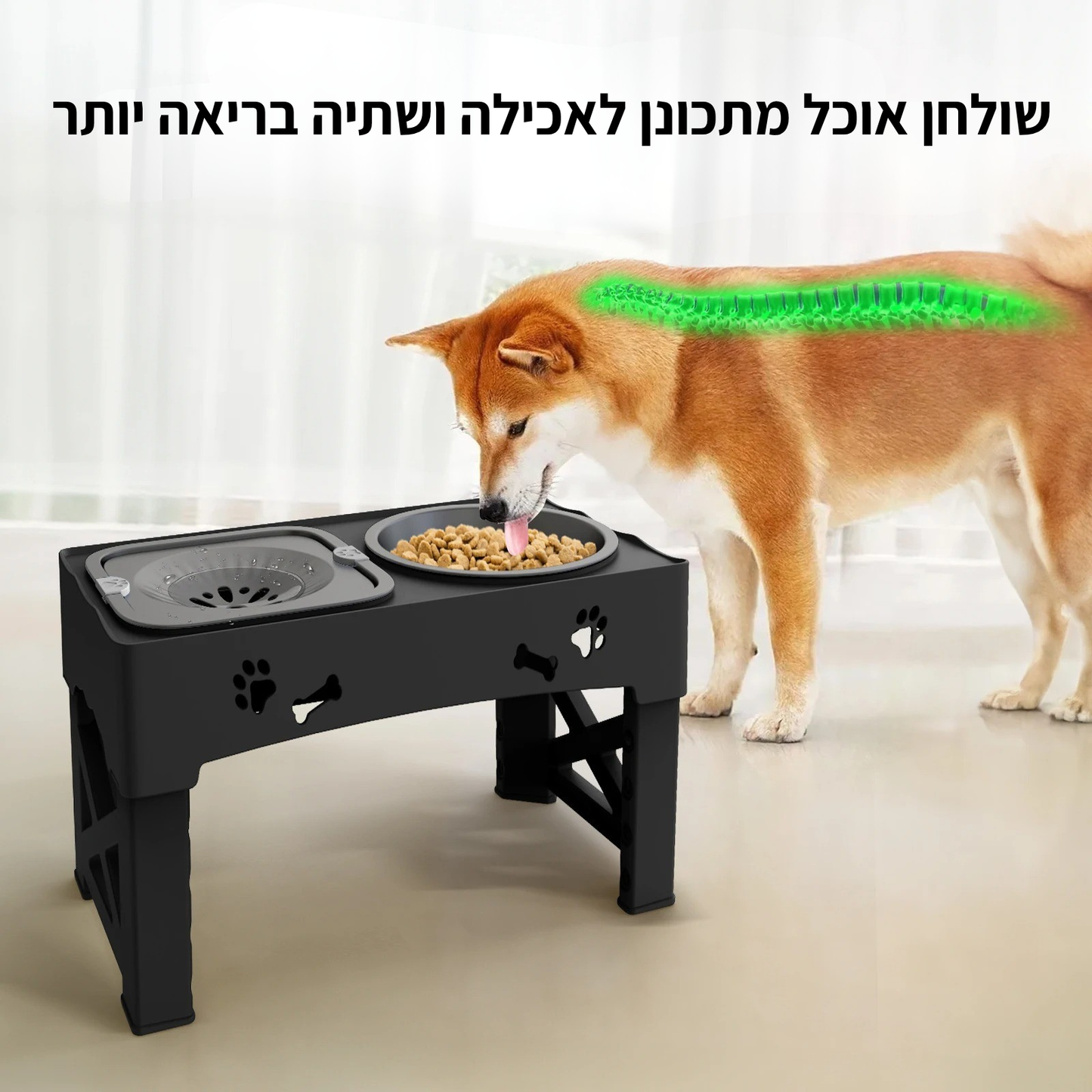 שולחן האכלה מתכוונן