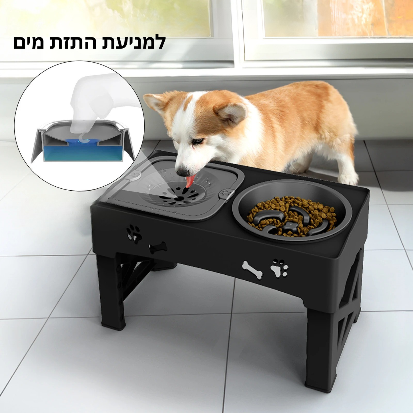 שולחן האכלה מתכוונן