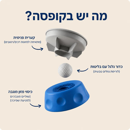 קערת העשרה וליקוק לכלבים