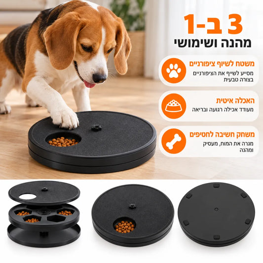 משטח שיוף עצמאי לציפורניים