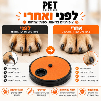 משטח שיוף עצמאי לציפורניים