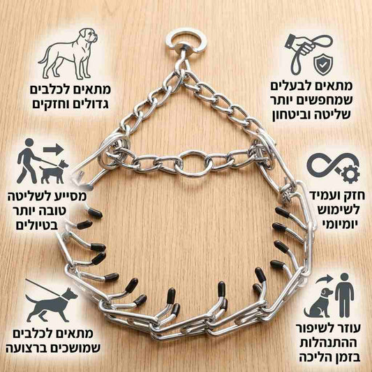 קולר דוקרנים לאילוף