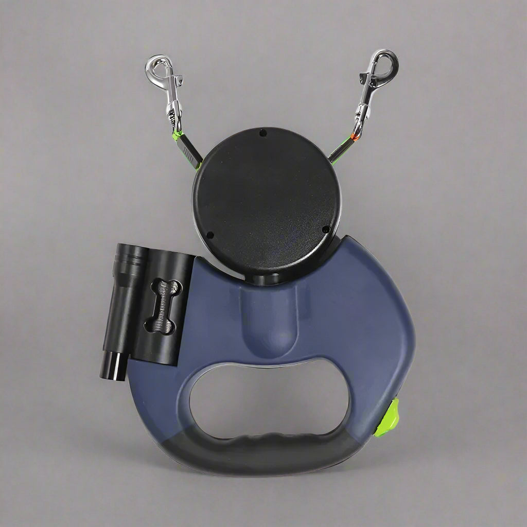 רצועה כפולה לשני כלבים