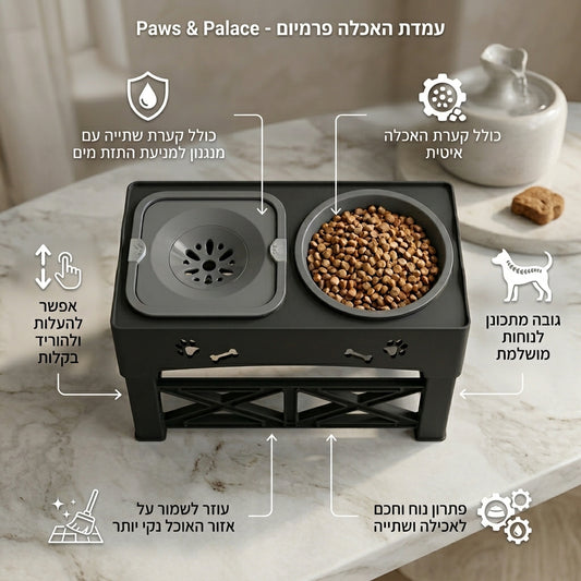 עמדת האכלה פרמיום